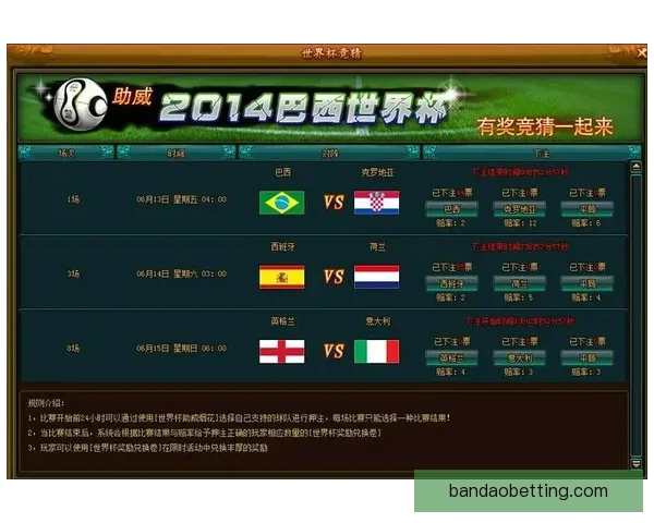 世界杯竞猜策略解析 如何通过胜负投注获取最大回报